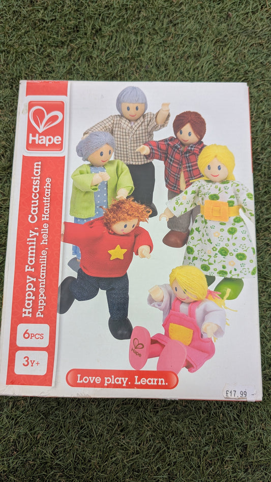 E3500 Happy Family Caucasian Dolls Set