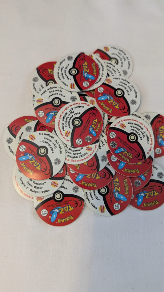 Selection of Pokemon Tazo's