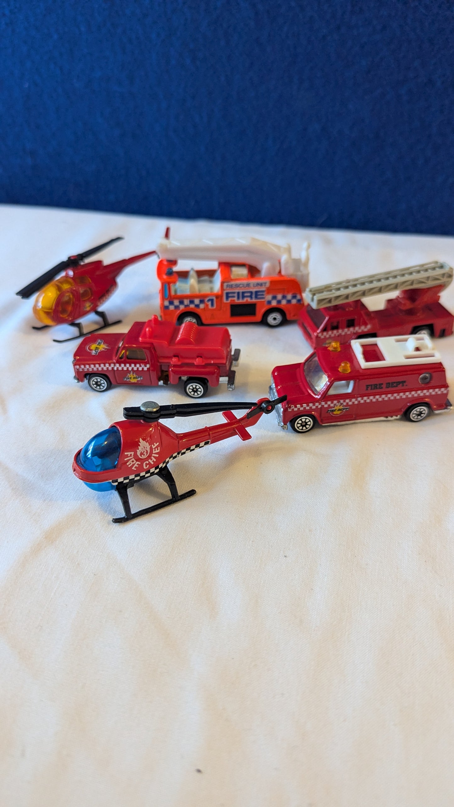 Bundle of emergency services vehicles