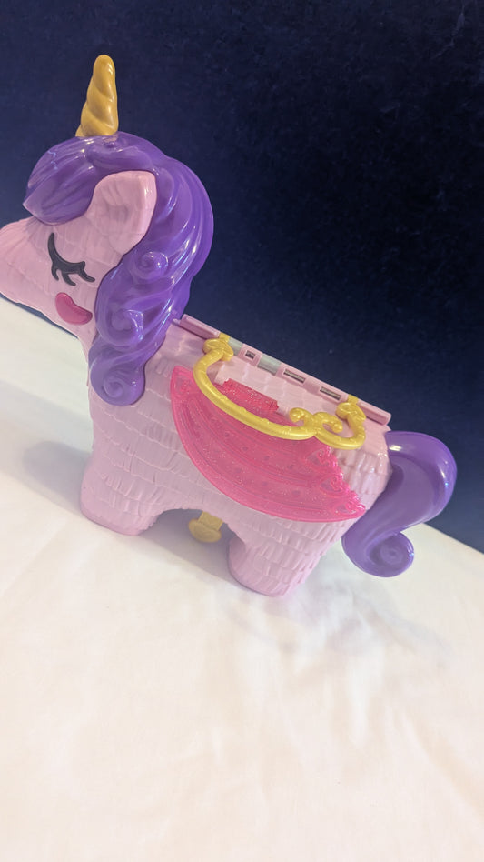 Mattel Polly Pocket Unicorn Party Playset GKL24