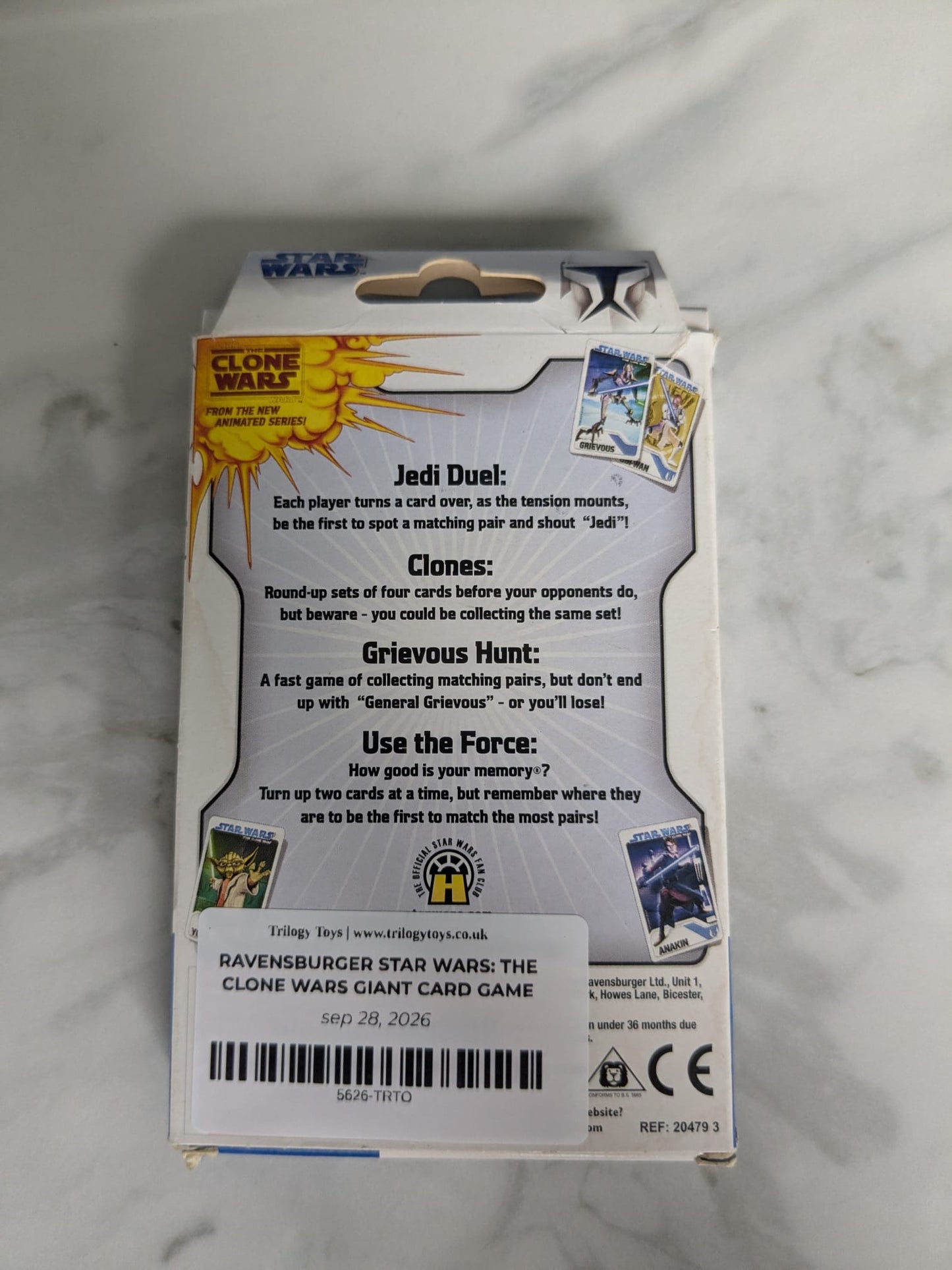 Ravensburger Star Wars: The Clone Wars Giant Card Game