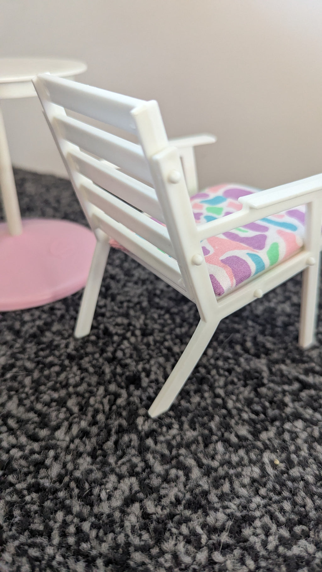 Vintage Sindy Garden Chair & Parasol