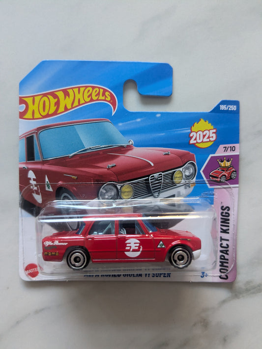 Hot Wheels – 2025 Alfa Romeo Giulia TI Super (Compact Kings 195/250)