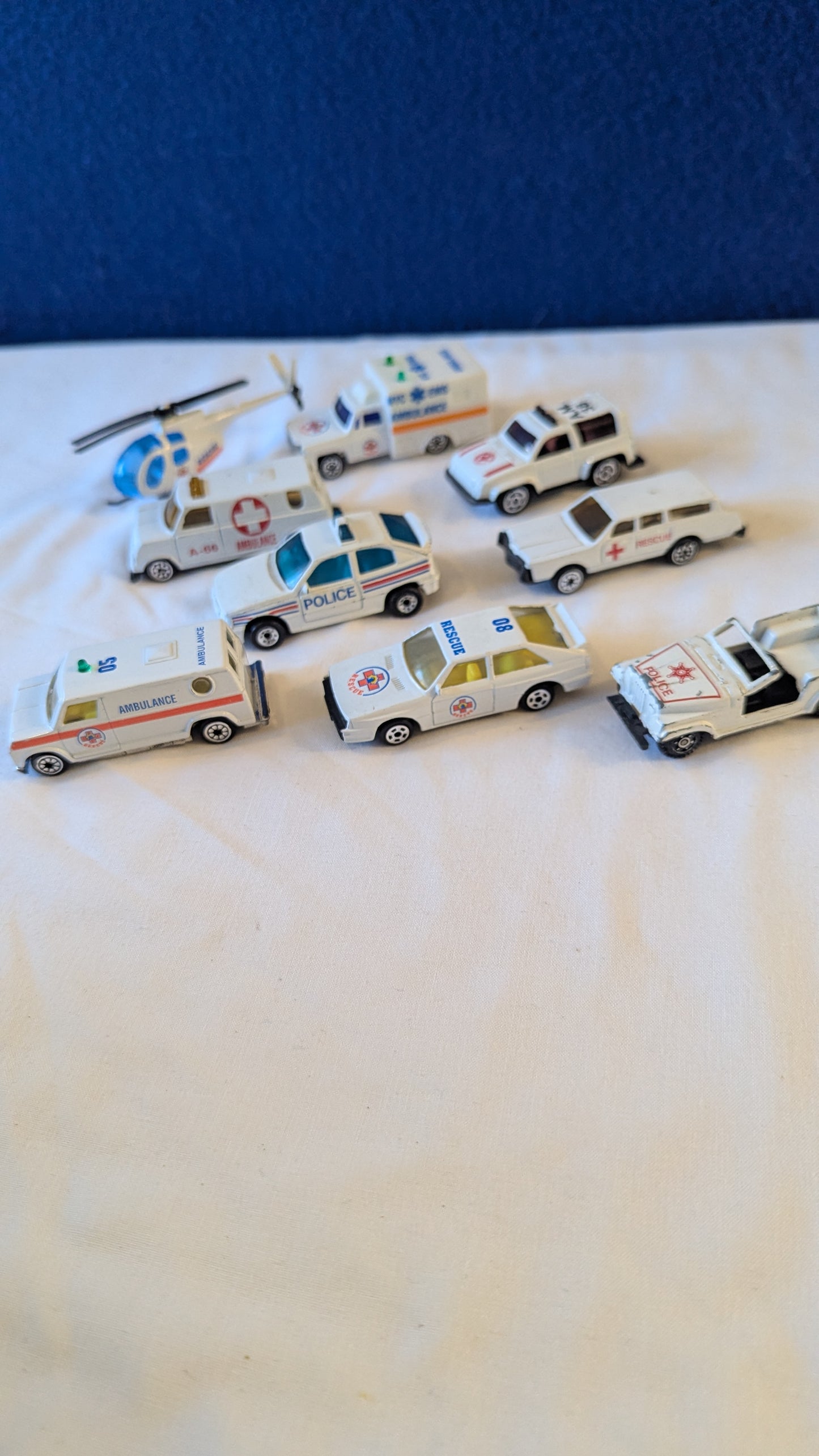 Bundle of emergency services vehicles