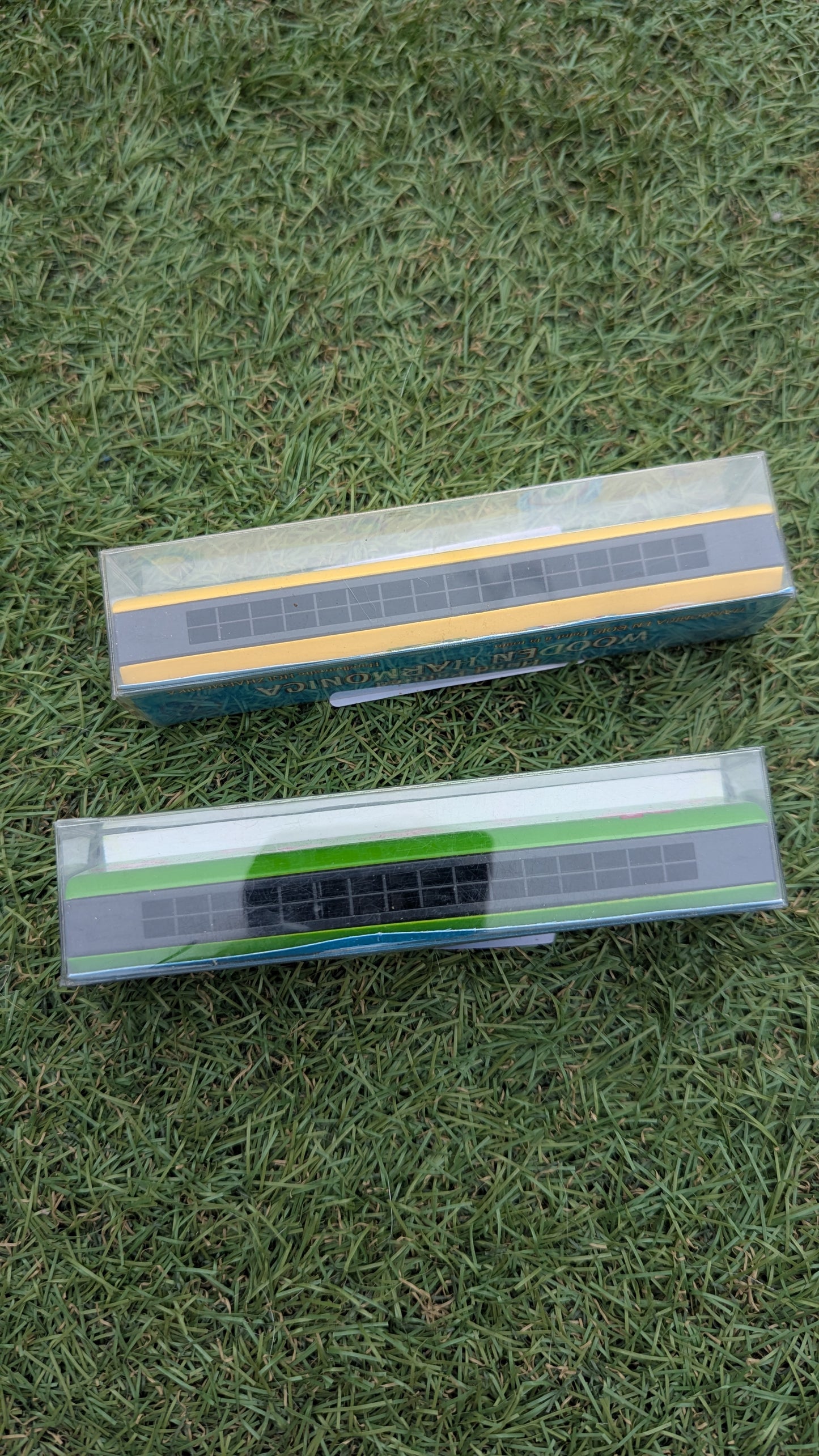 Hand Painted Wooden Harmonica