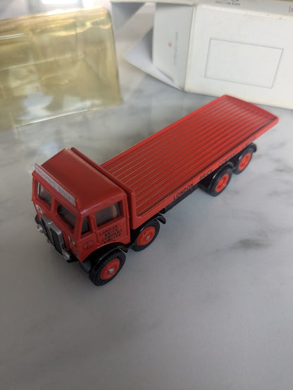 AEC Mammoth 8 Wheel Flatbed Truck "London Brick Company" 1:76 00 Scale E10402