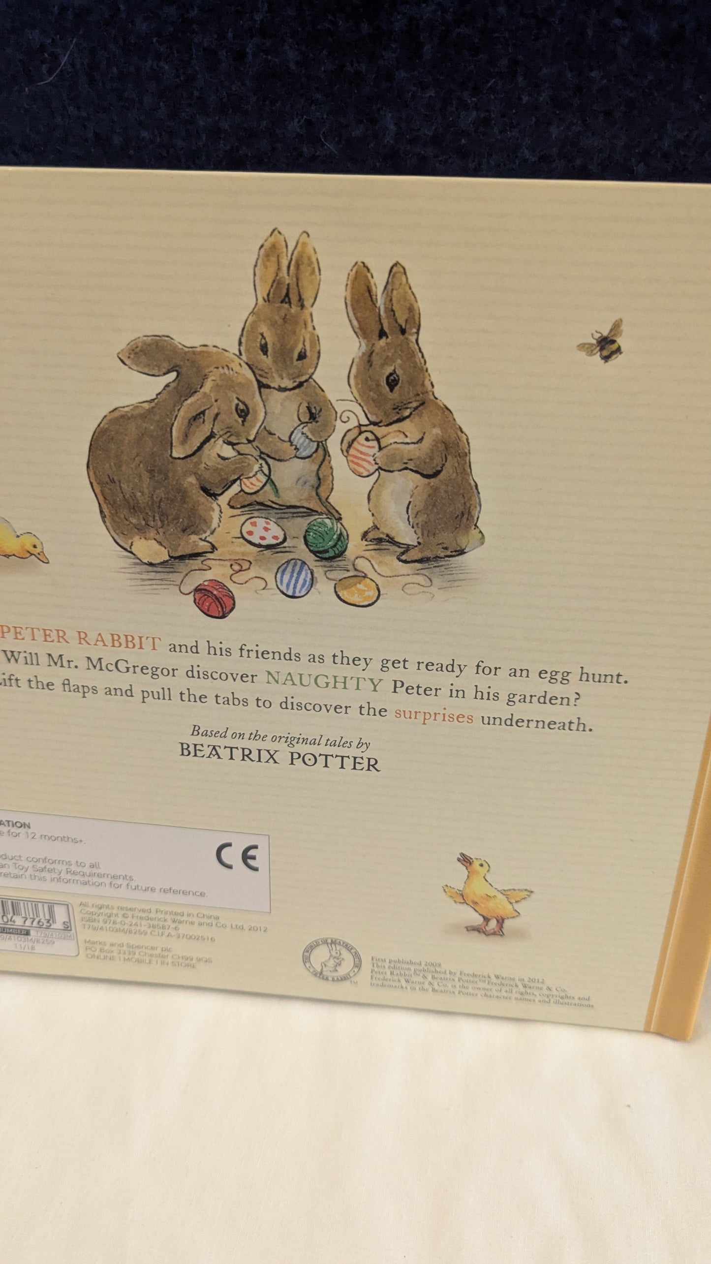 Peter Rabbit Easter Egg Hunt Flap n Pops Book