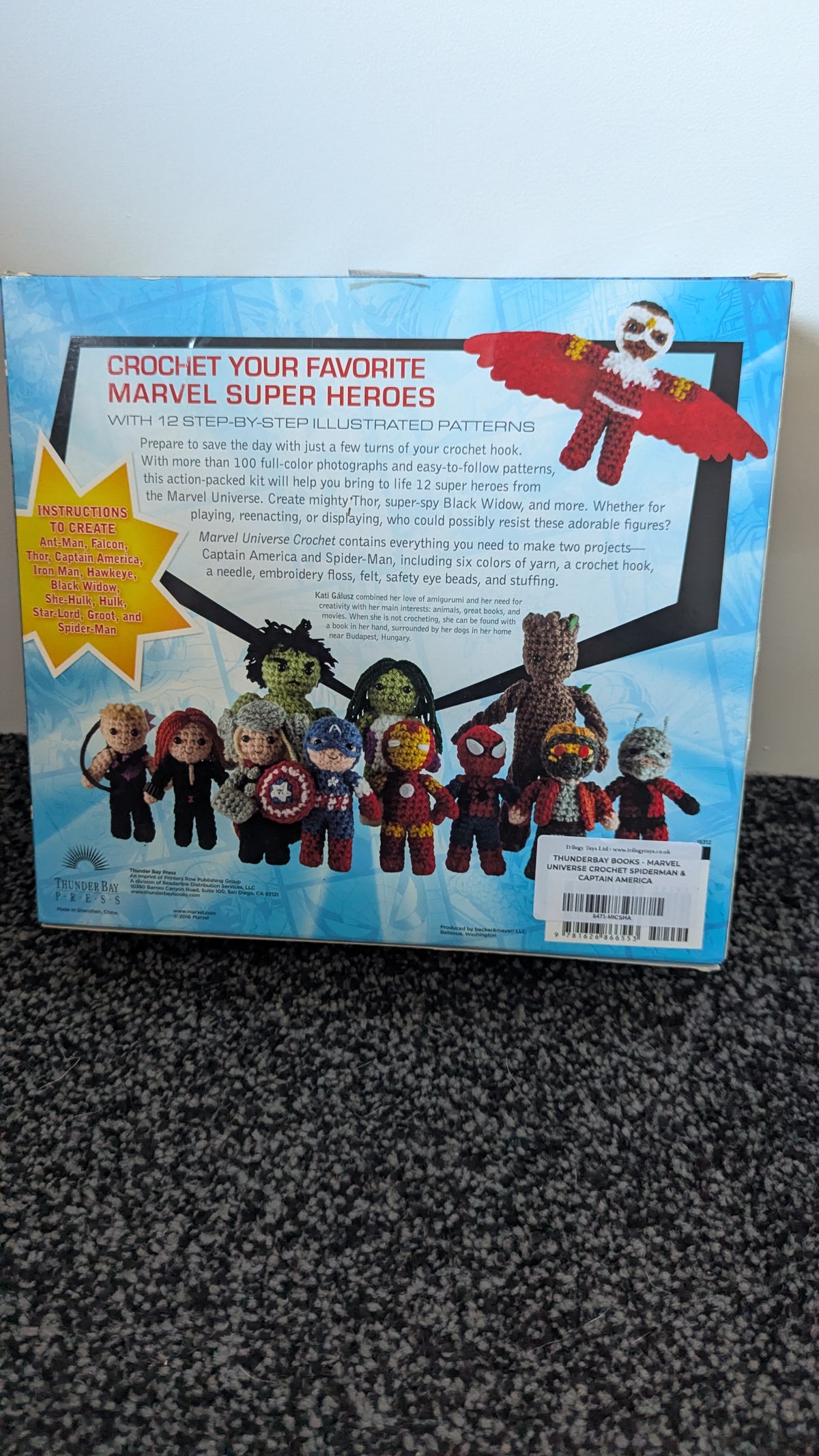 Marvel Universe Crochet Spiderman & Captain America