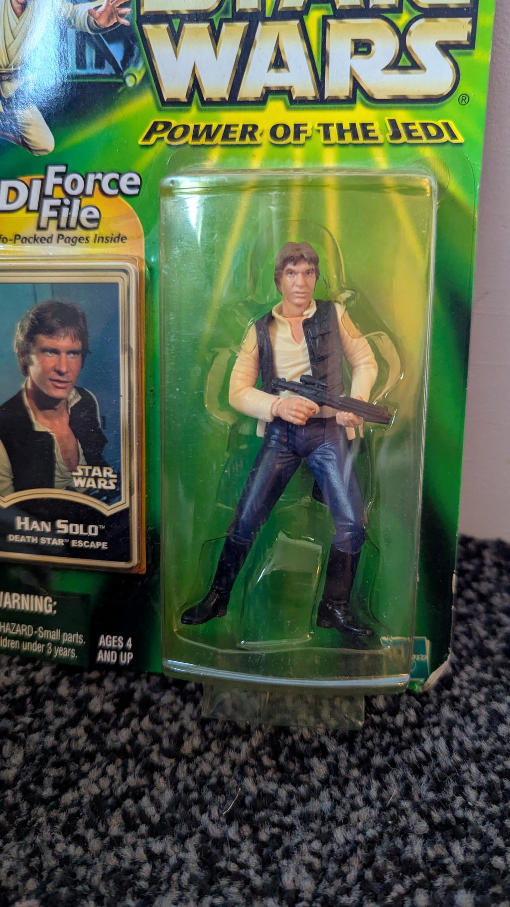 Star Wars: Power of the Jedi Hans Solo (Death Star Escape) Action Figure