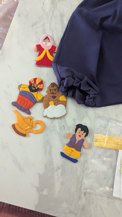 Disney Aladdin 3-5yrs Dress-up, Plush, Book & Teaching Pack