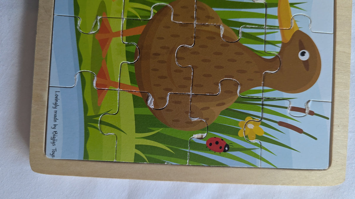 Bigjigs wooden duck puzzle
