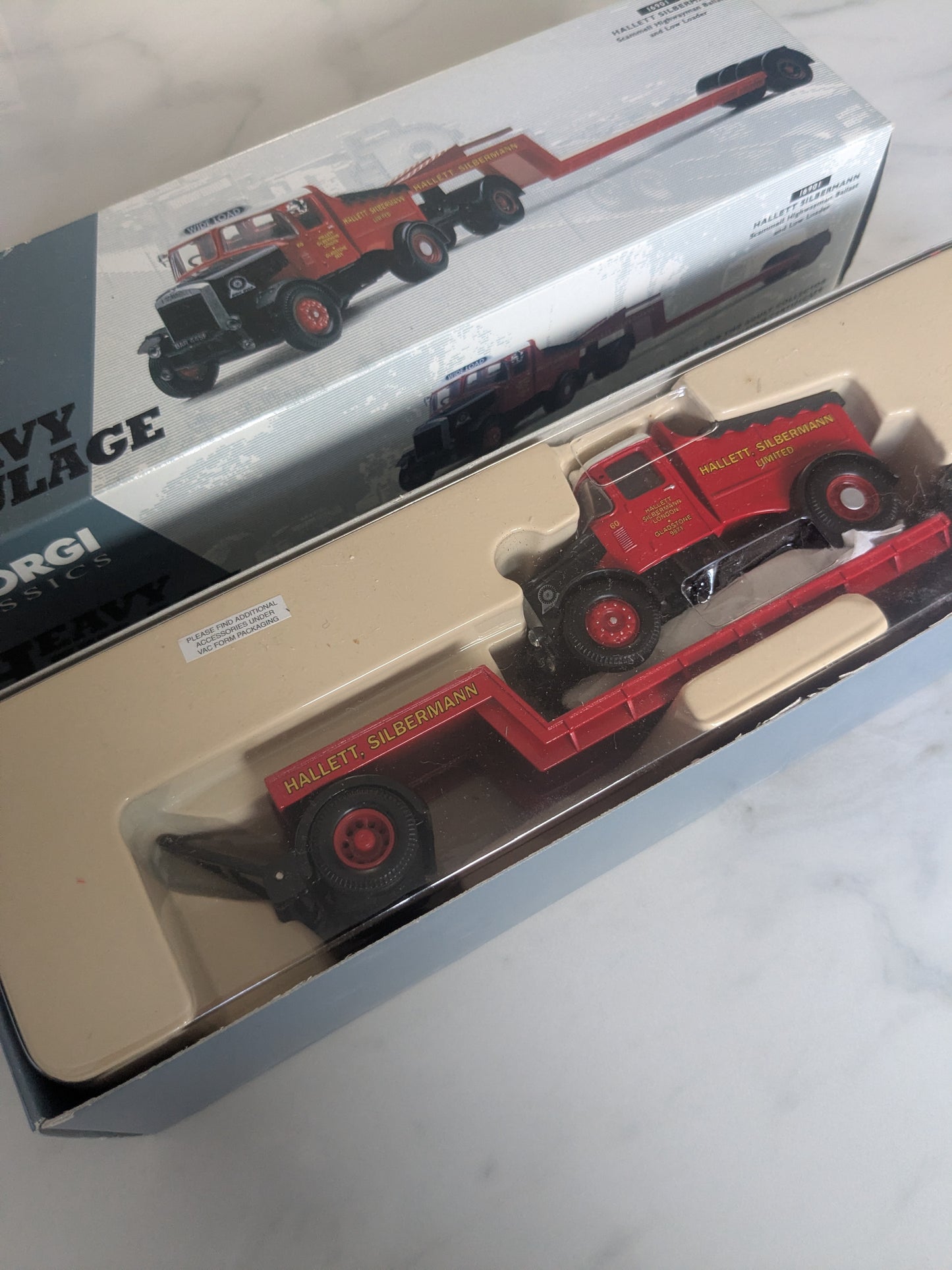 Classics Scammell Highwayman Ballast & Low Loader "Hallett Silberman" 16901