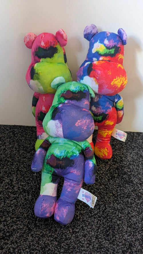 12'' Banks The Bear Graffiti Style 3 Bear Bundle