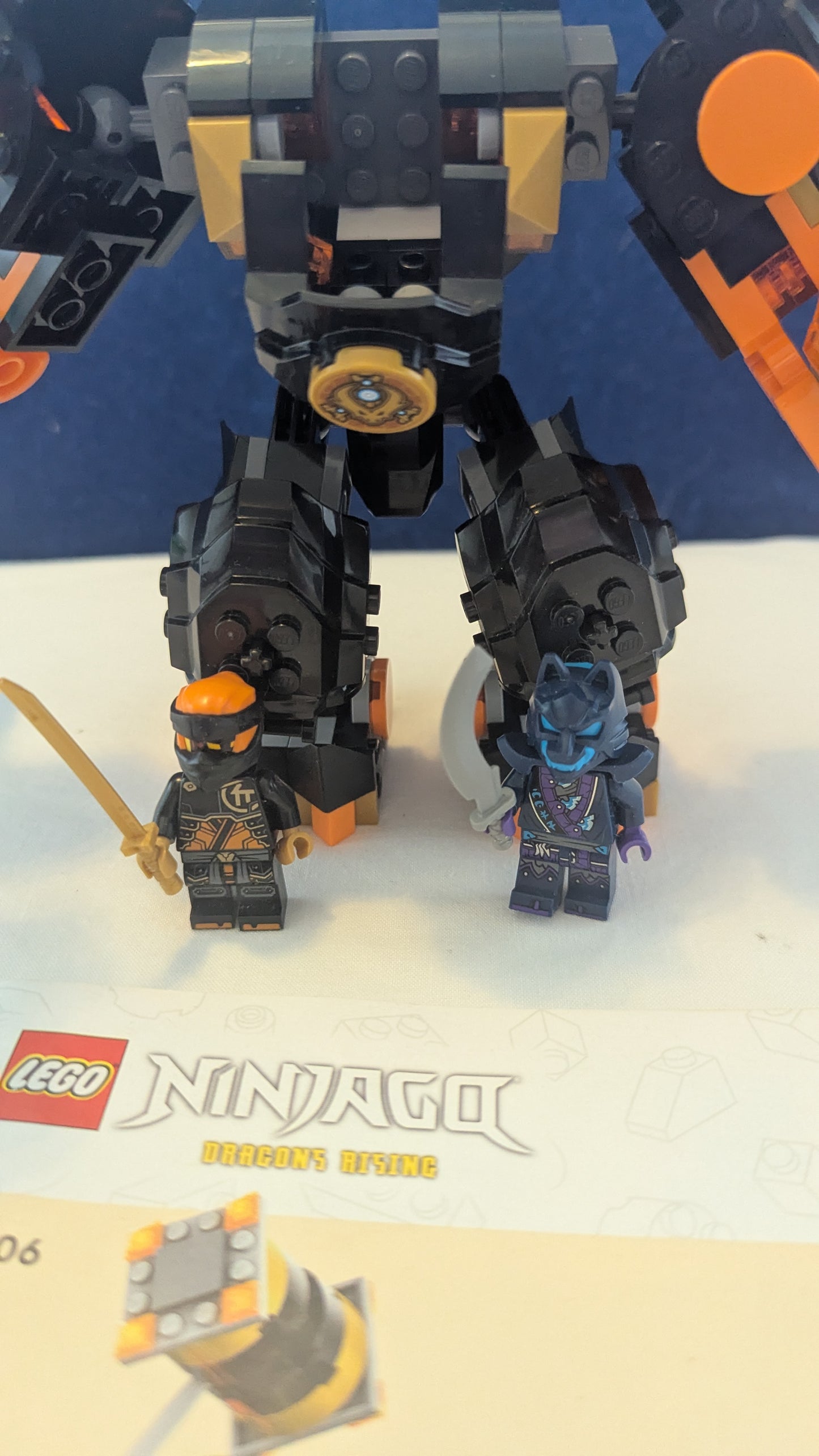 Lego Ninjago 71806 Cole's Elemental Earth