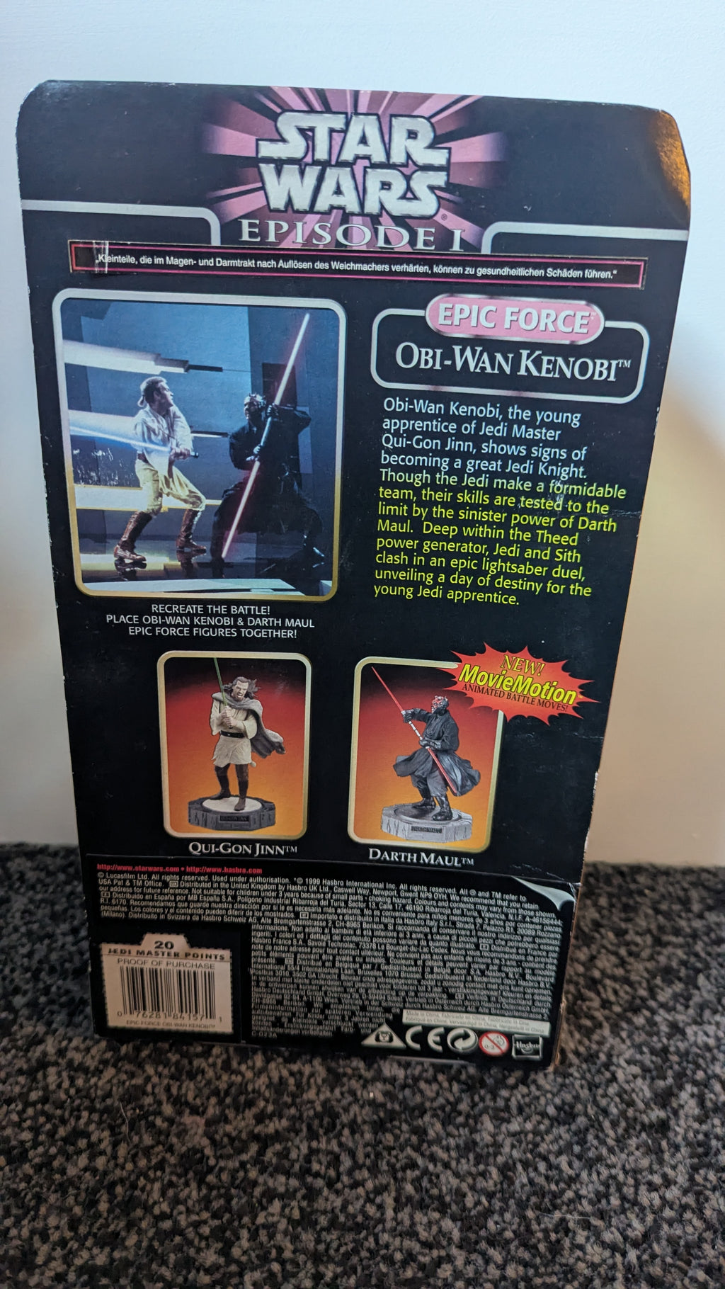 Star Wars Episode 1 Epic Force Obi-Wan Kenobi Action Figure