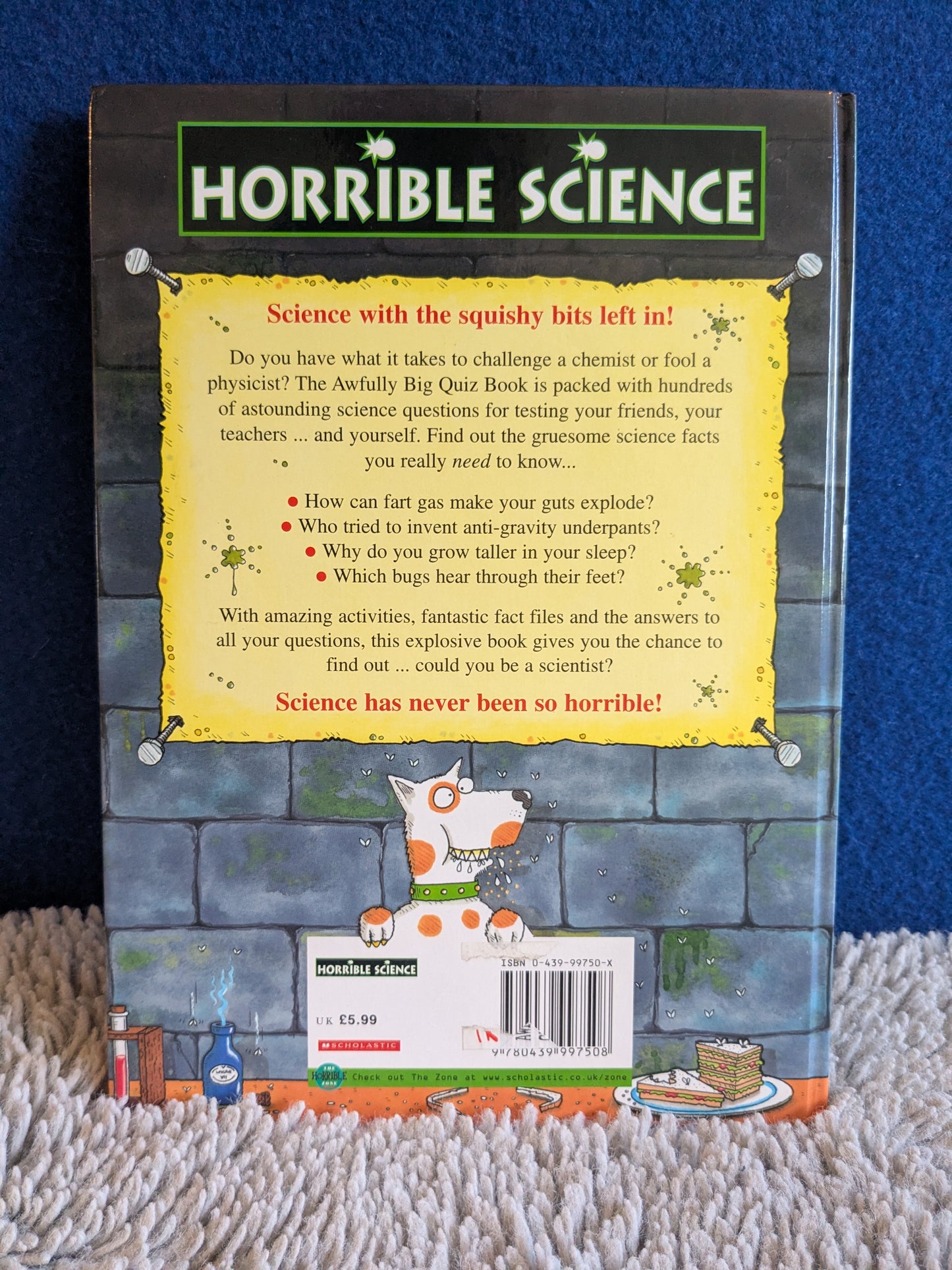 Horrible Science: The Awfully Big Quiz Book - Nick Arnold