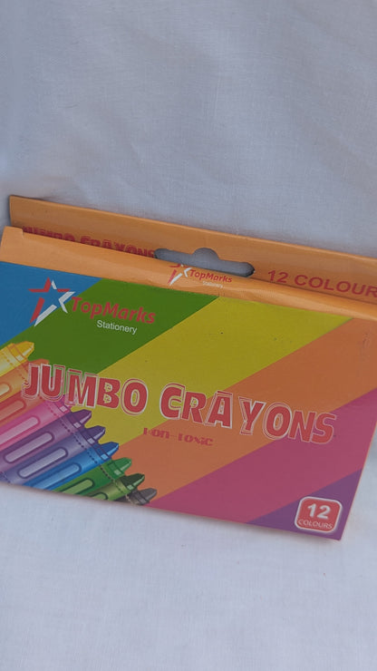 12 Jumbo Crayons