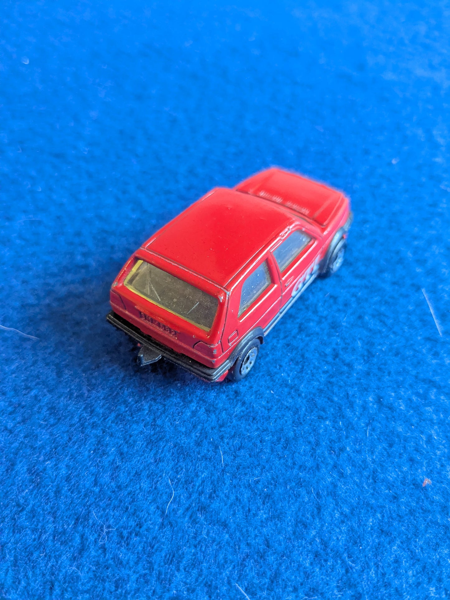 Matchbox 1980.s Volkswagen Golf Mk II GTI die-cast model 1:58 c.1985