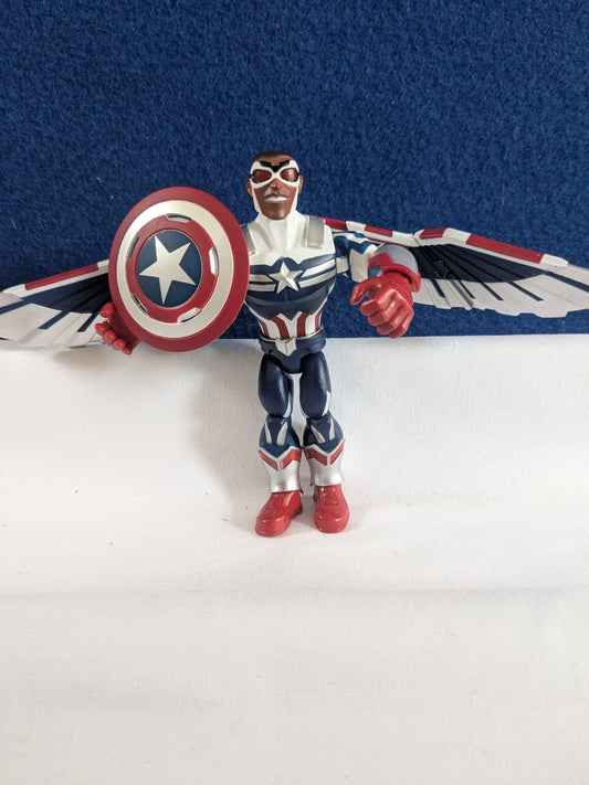 Disney Marvel Toy Box 6" Figure -Falcon as Captain America