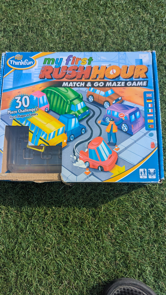 My First Rush Hour Match & Go Maze Game