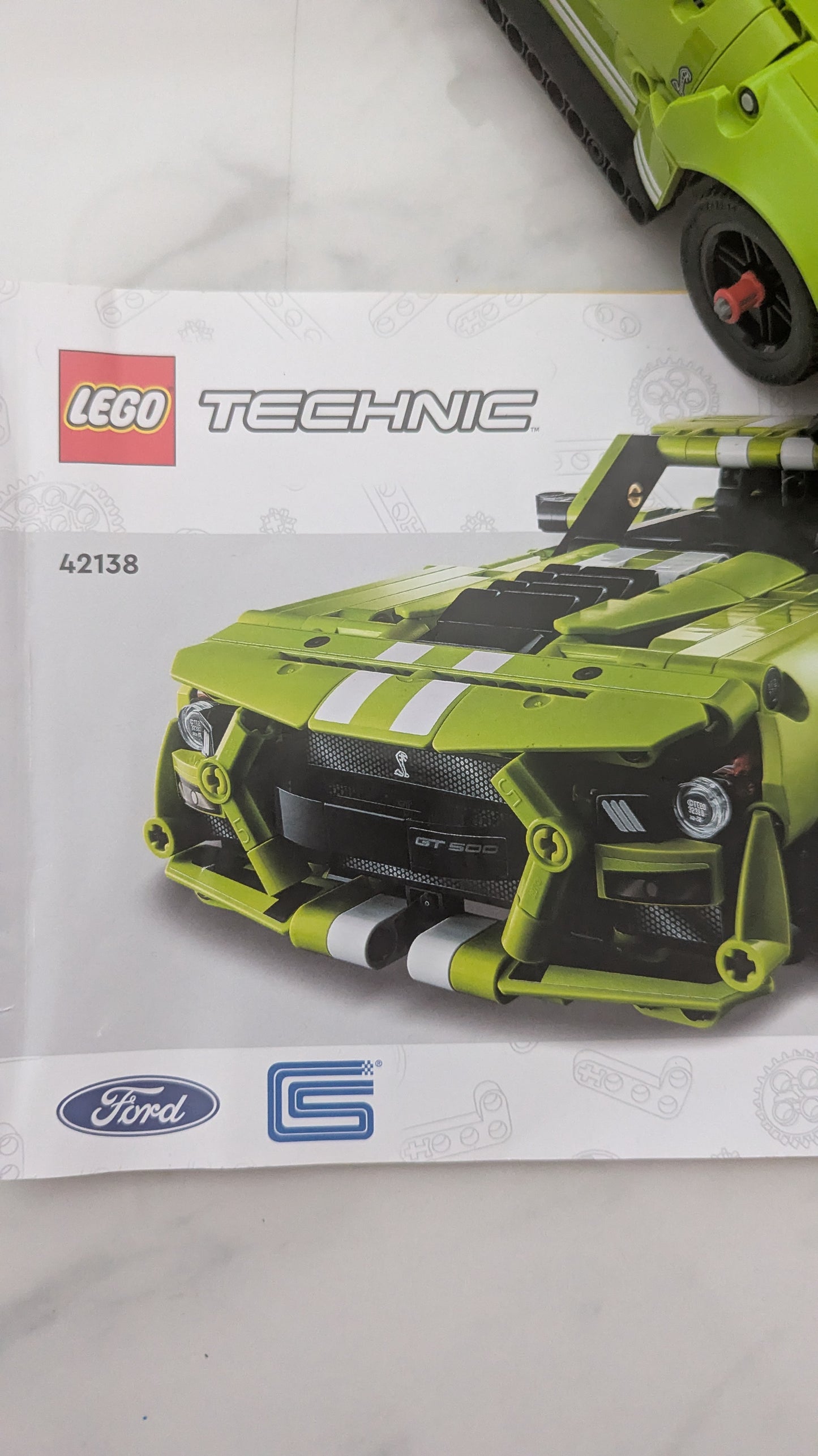 Lego Technic 42138 Ford Mustang Shelby GT500