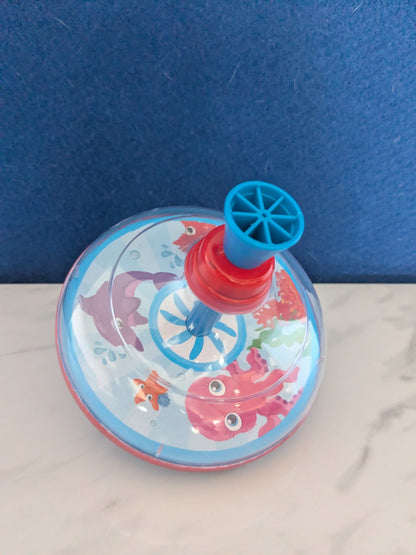 Sealife Themed 5" Spinning Top