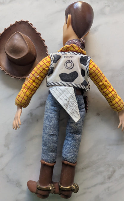 Vintage Thinkway Toy Story Talking Woody Action Figure 2001-2003 Button Activated