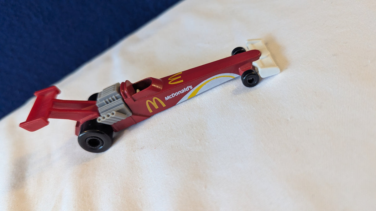 Vintage 1993 Hot Wheels McDonald Top Fuel Dragster