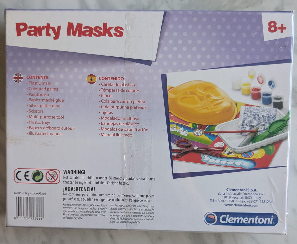 Clementoni Party Masks Kit