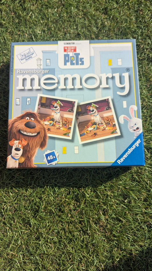 The Secret Life of Pets Memory Game