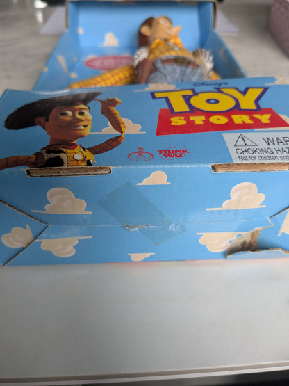 Vintage Thinkway Toy Story Talking Woody Action Figure 2001-2003 Button Activated