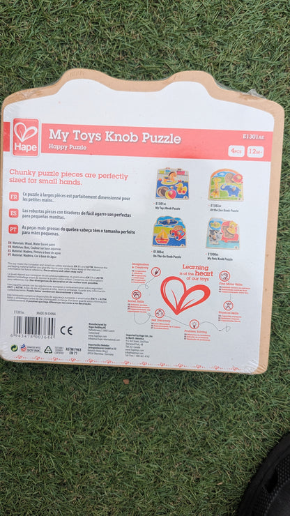 E1301AE My Toys Knob Puzzle