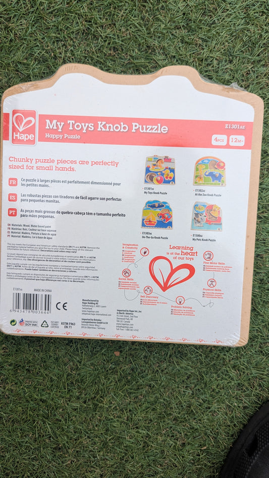 E1301AE My Toys Knob Puzzle