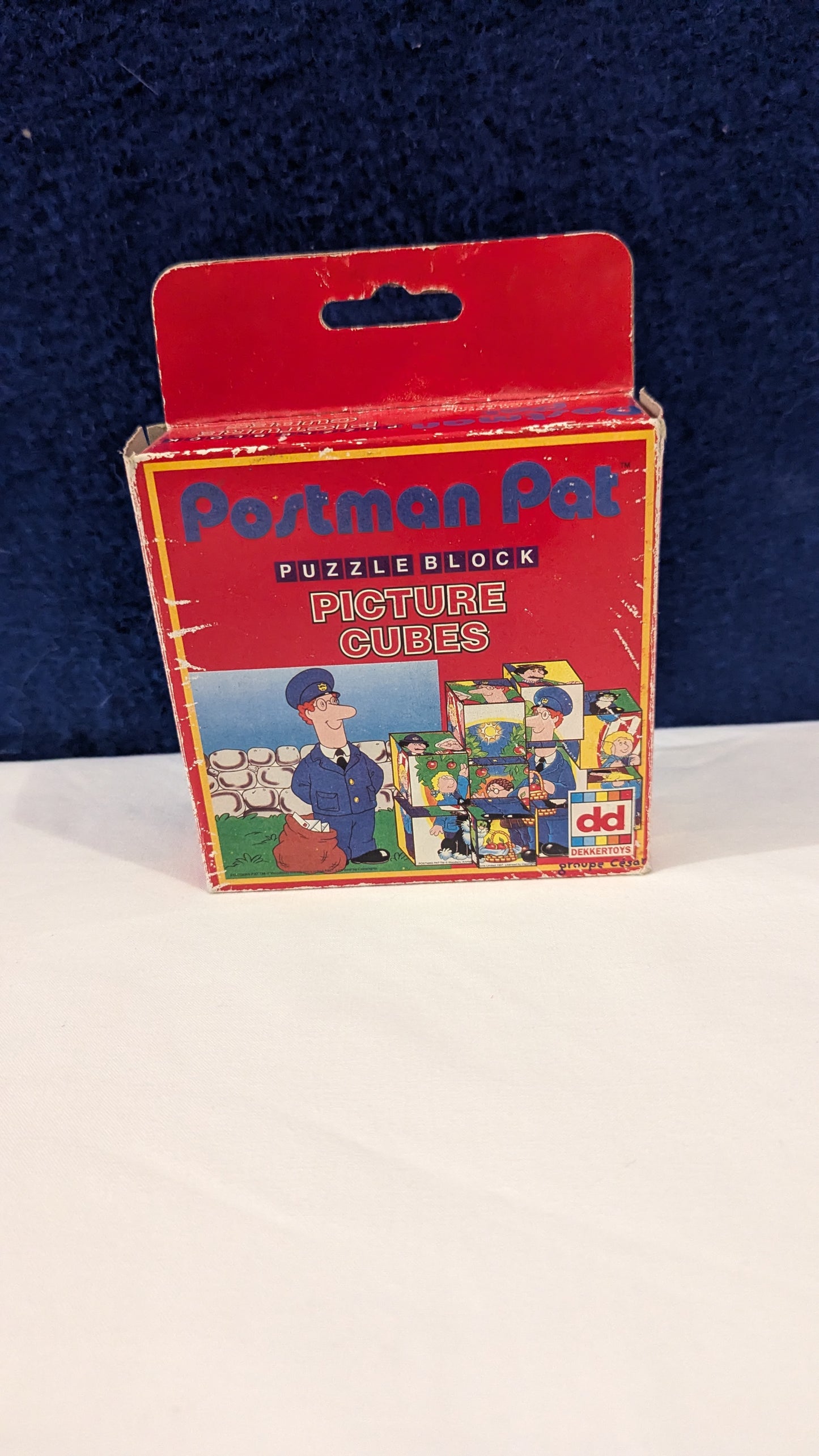 Dekkertoys Postman Pat Picture Puzzle Blocks c.1997