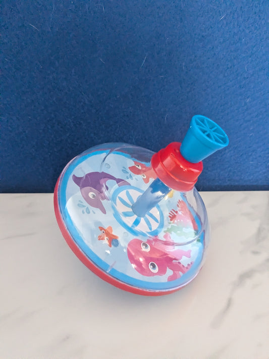Sealife Themed 5" Spinning Top