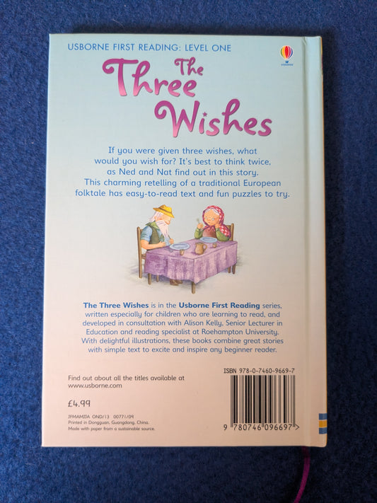 Usbourne First Reading The Three Wishes