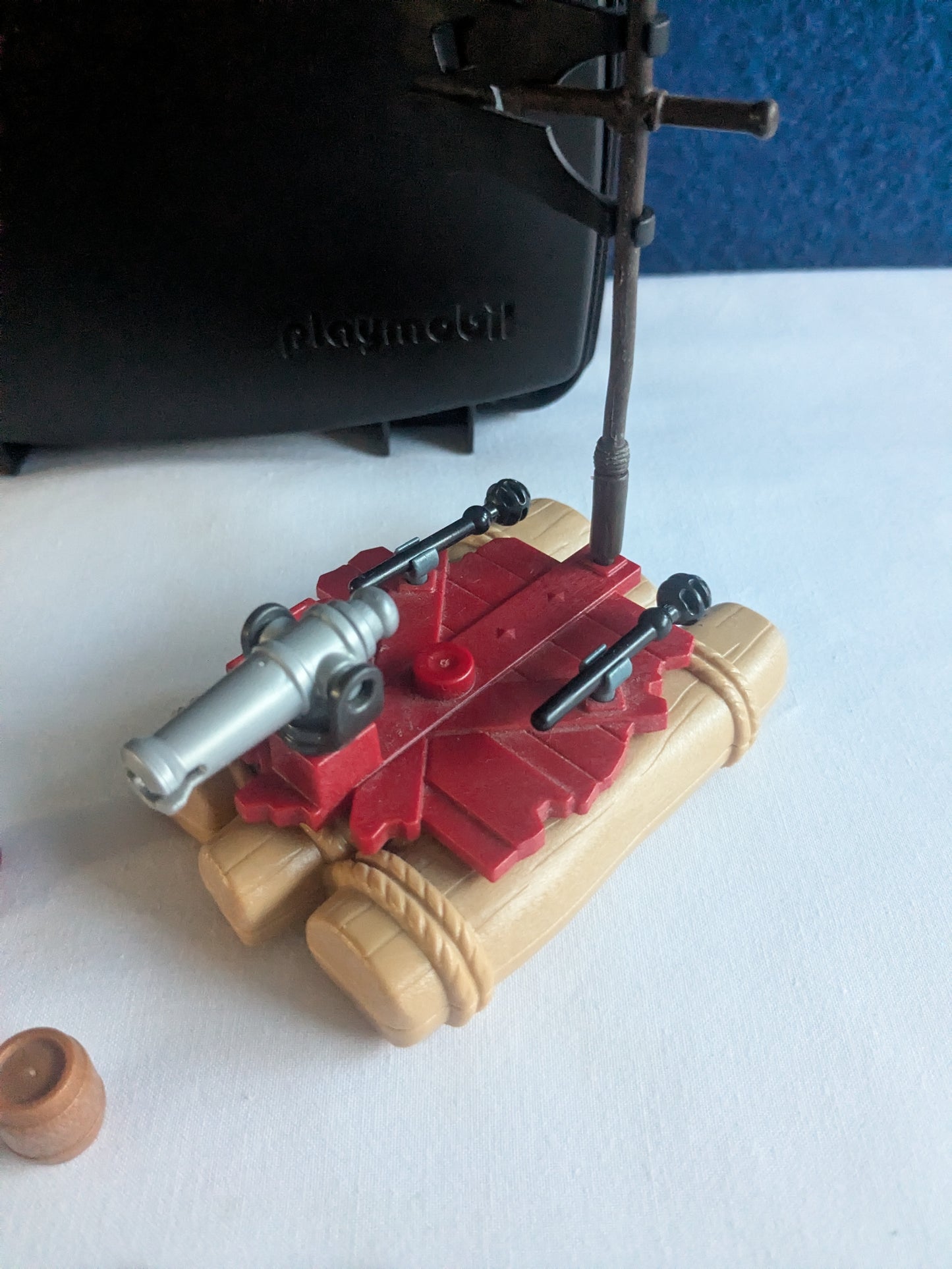 Playmobil 5655 Pirate Raft & Carry Case