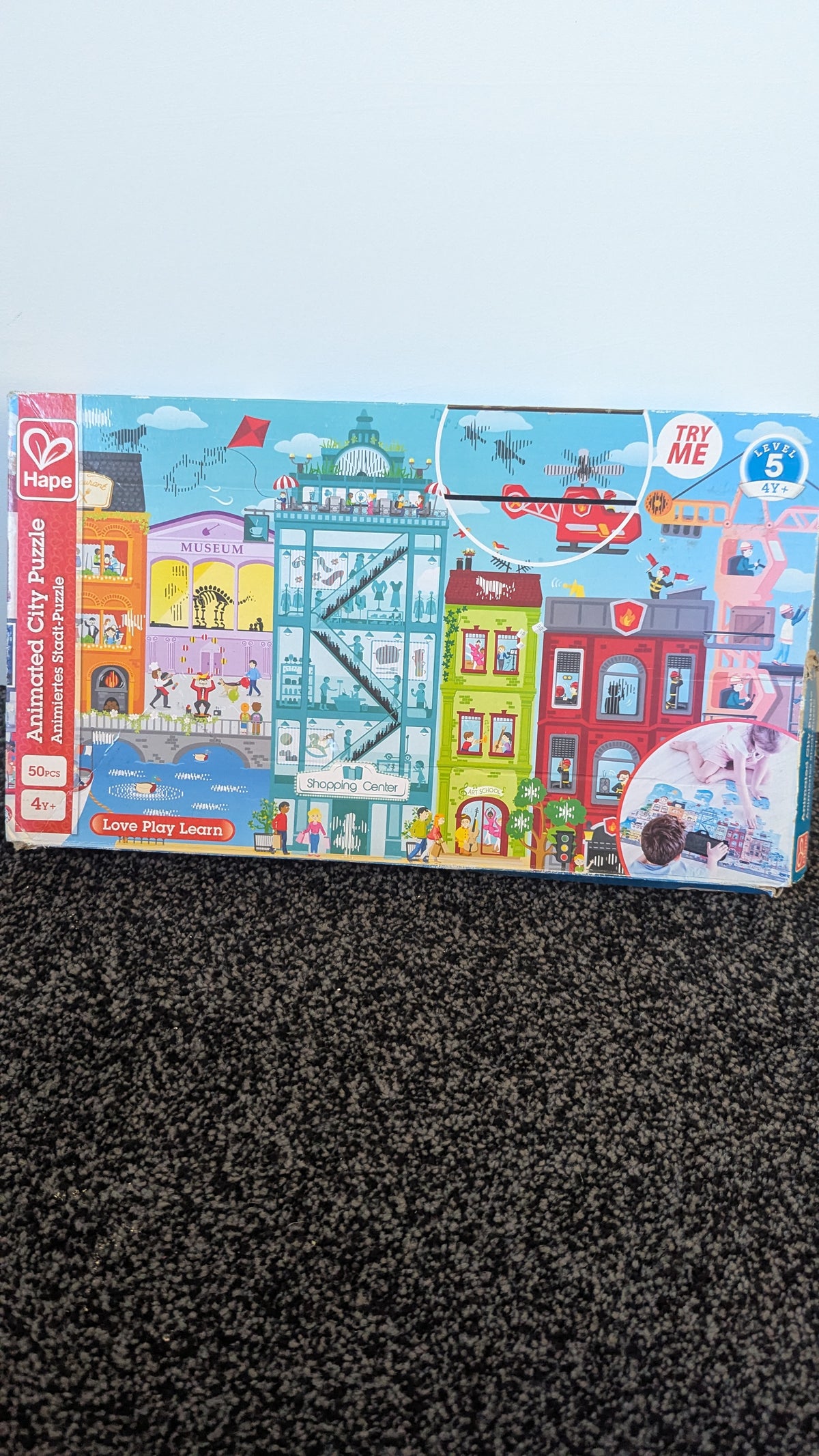 Animated City Puzzle 50 pcs