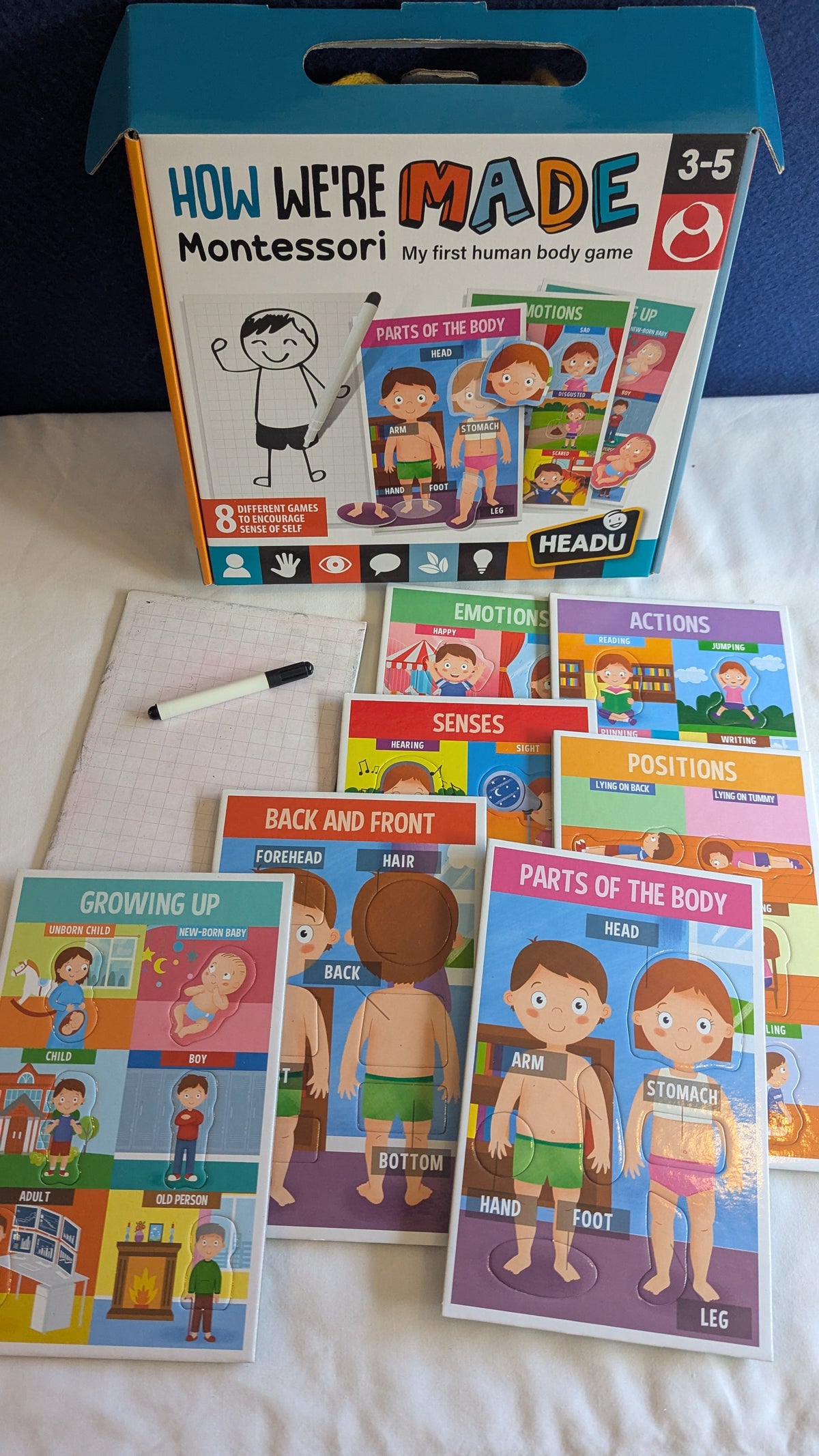 Headu How We're Made My First Body Game