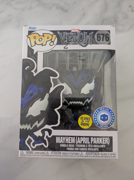 Funko Pops! 676 Marvel Venom Mayhem (April Parker)
