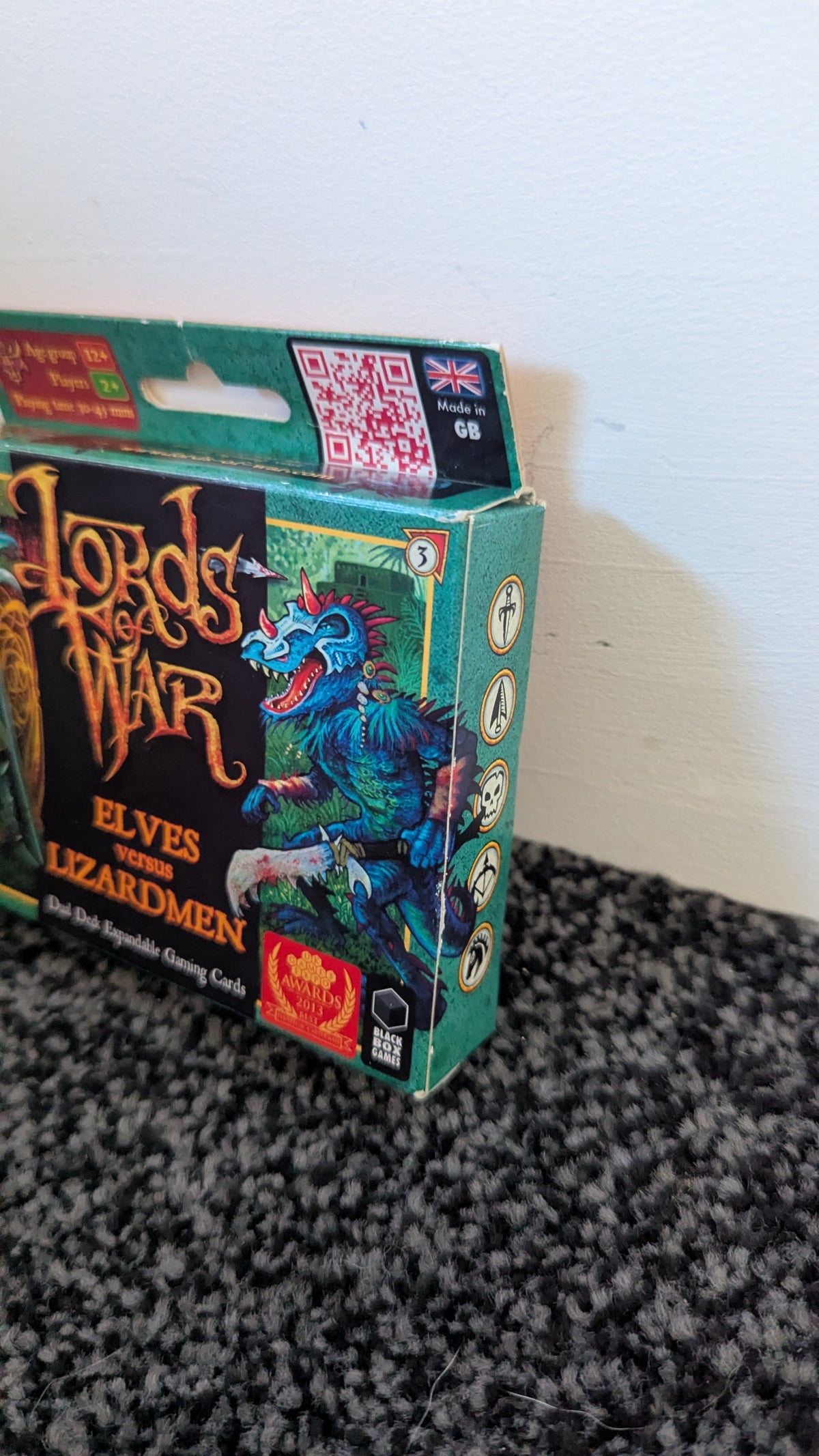 Lords of War: Elves versus Lizardmen Gaming Cards