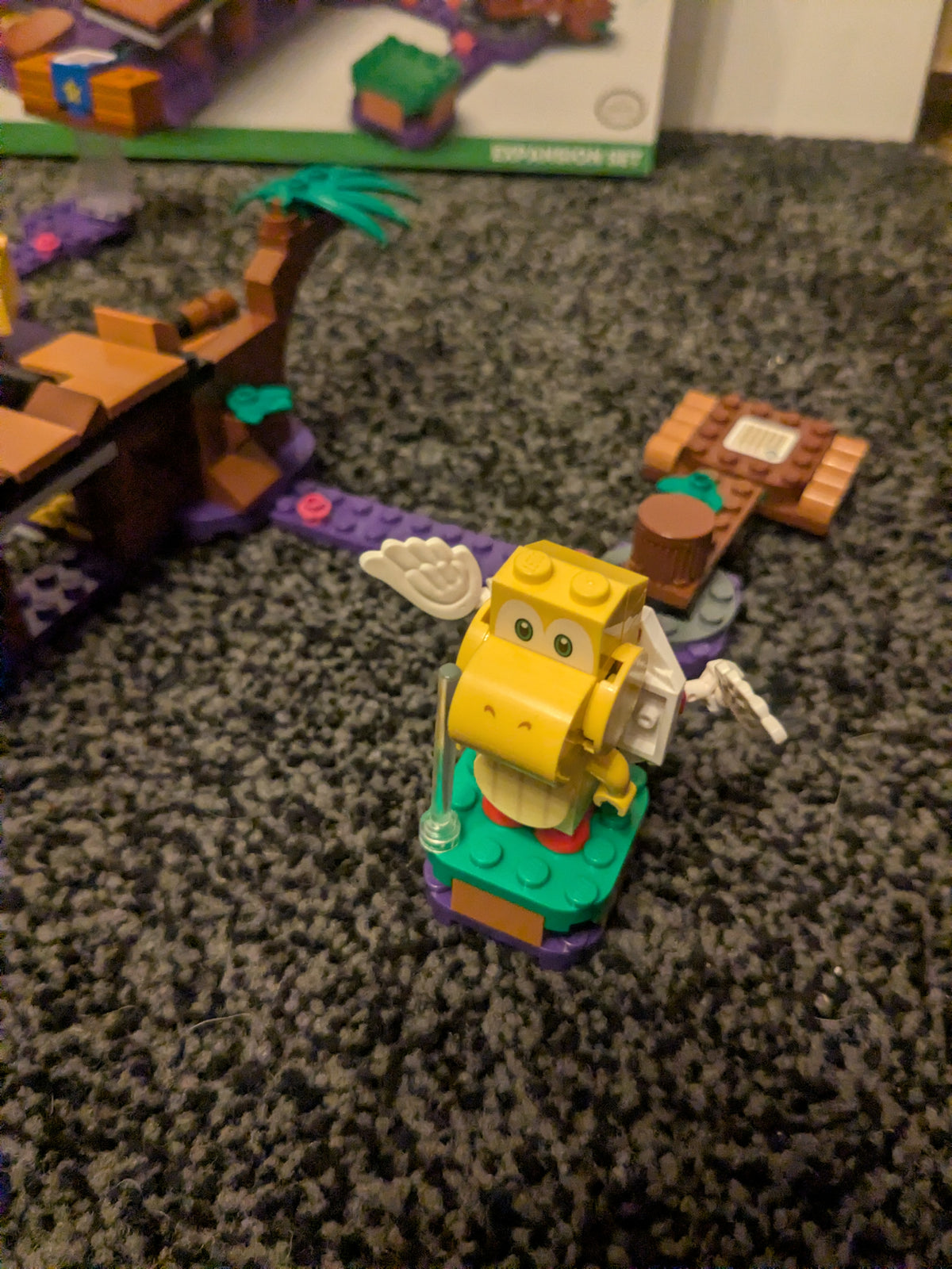Lego Super Mario 71383 Wiggler's Poison Swamp Expansion Set
