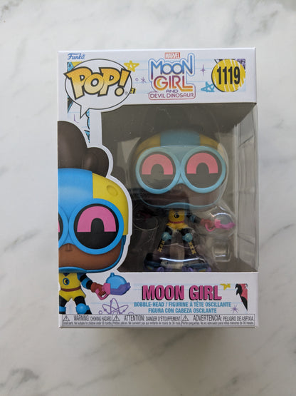 Funko Pops! #1119 Marvel Moon Girl & Devil Dinosaur Moon Girl
