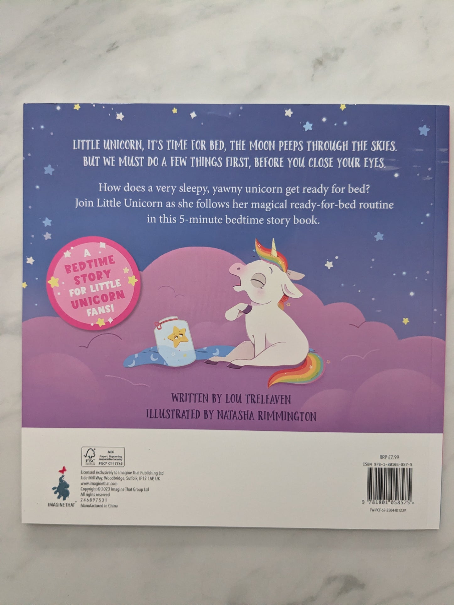 Sleepy, Yawny Unicorny! - Lou Treleaven