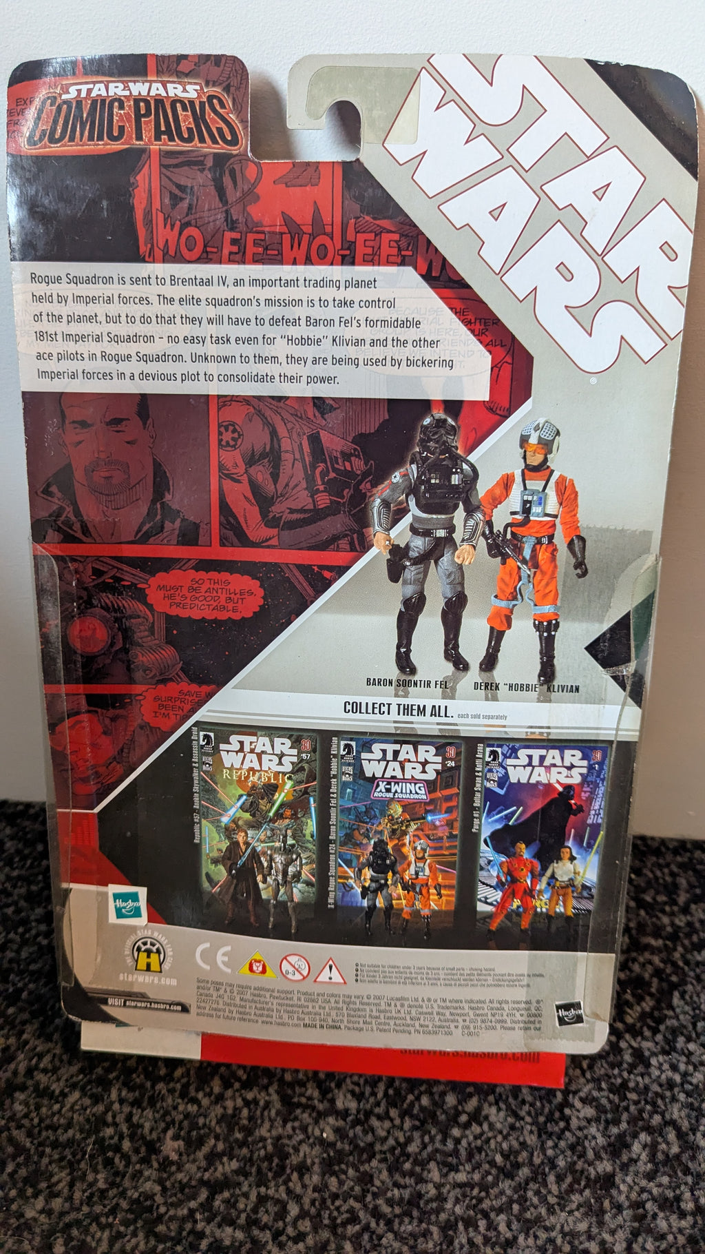 Star Wars Comic Packs #12 X-Wing Rogue Squadron #24