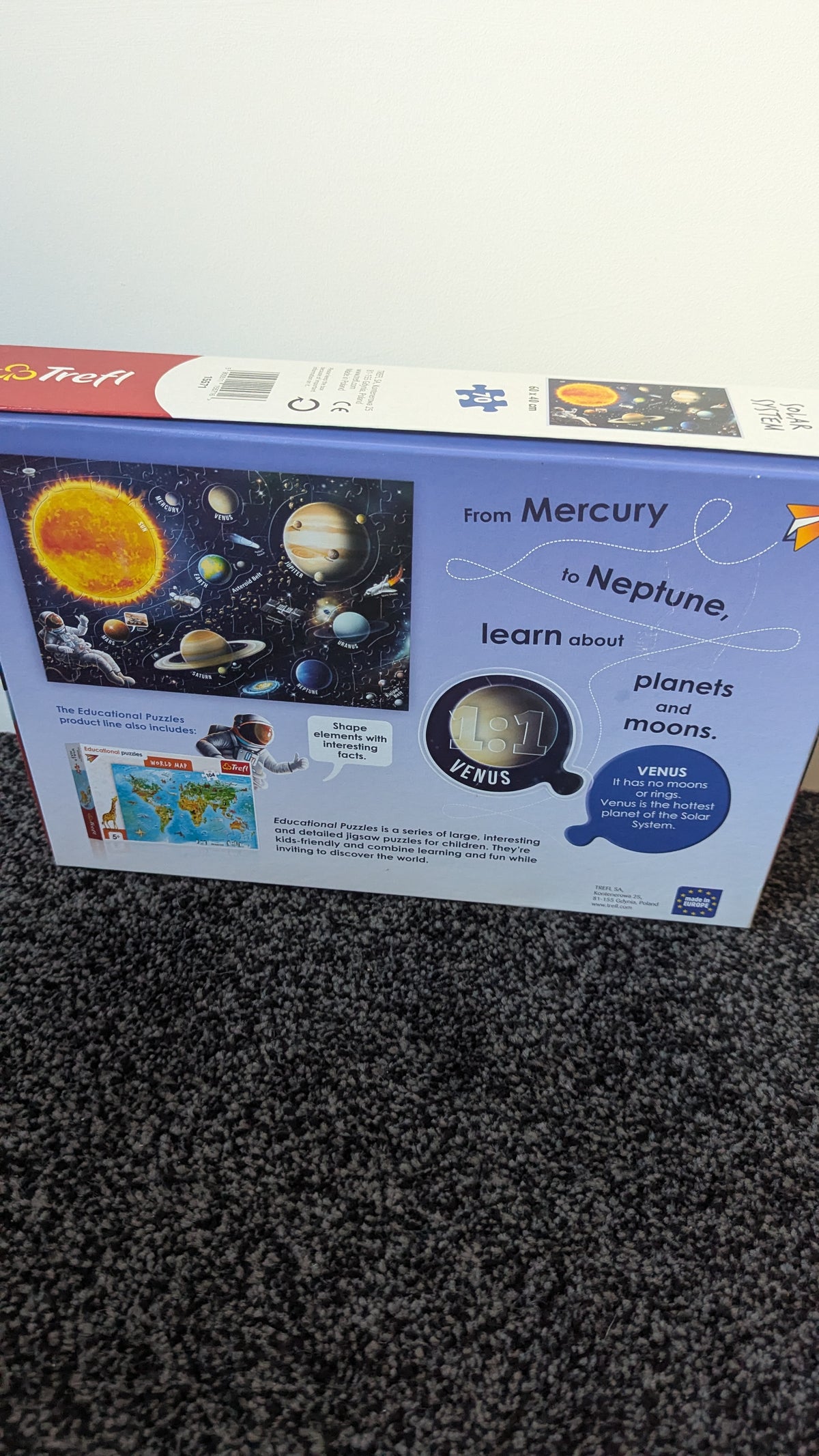 Educational Puzzles Solar System
