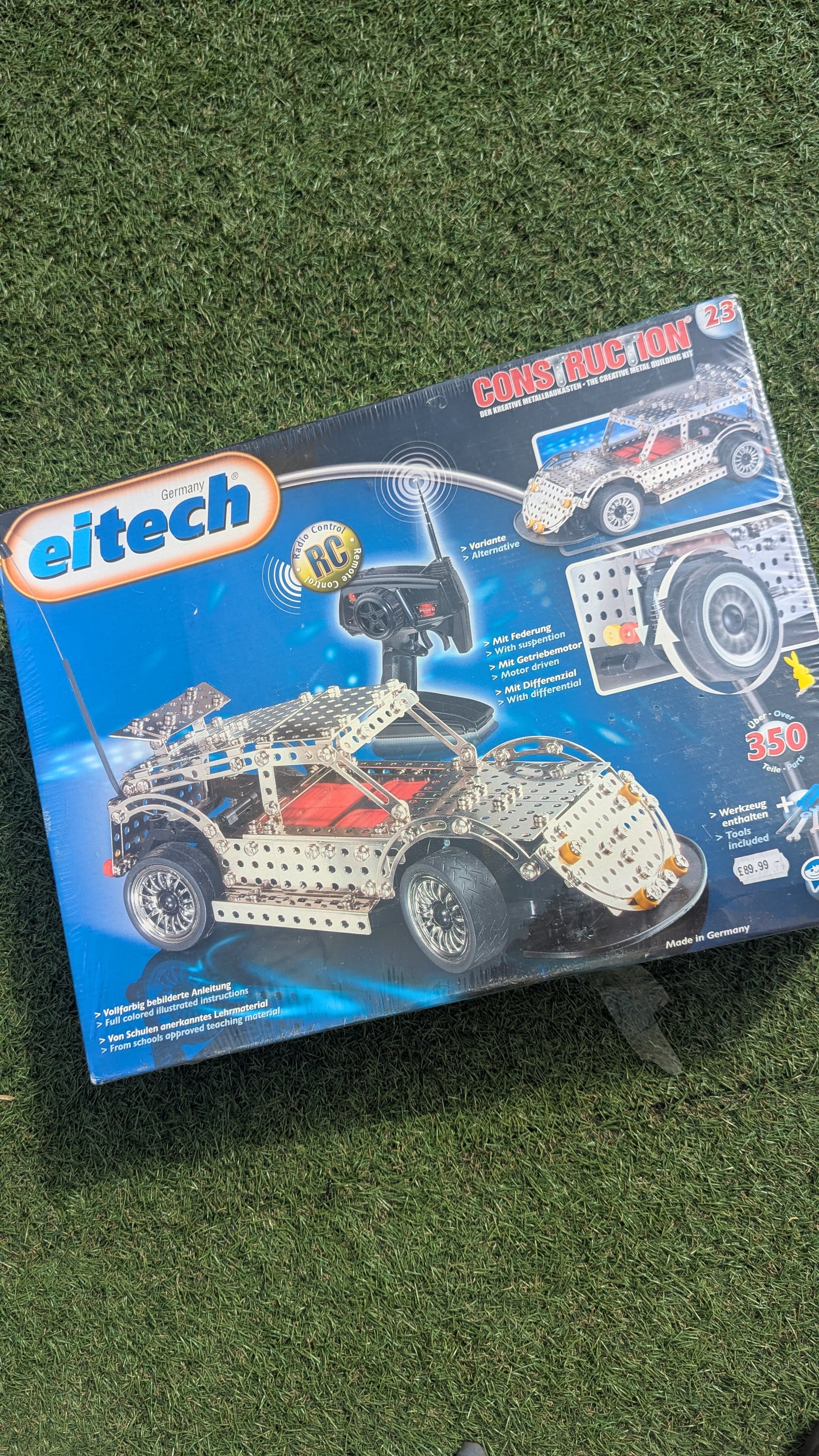 Metal RC Racing Car Construction Set 350pcs