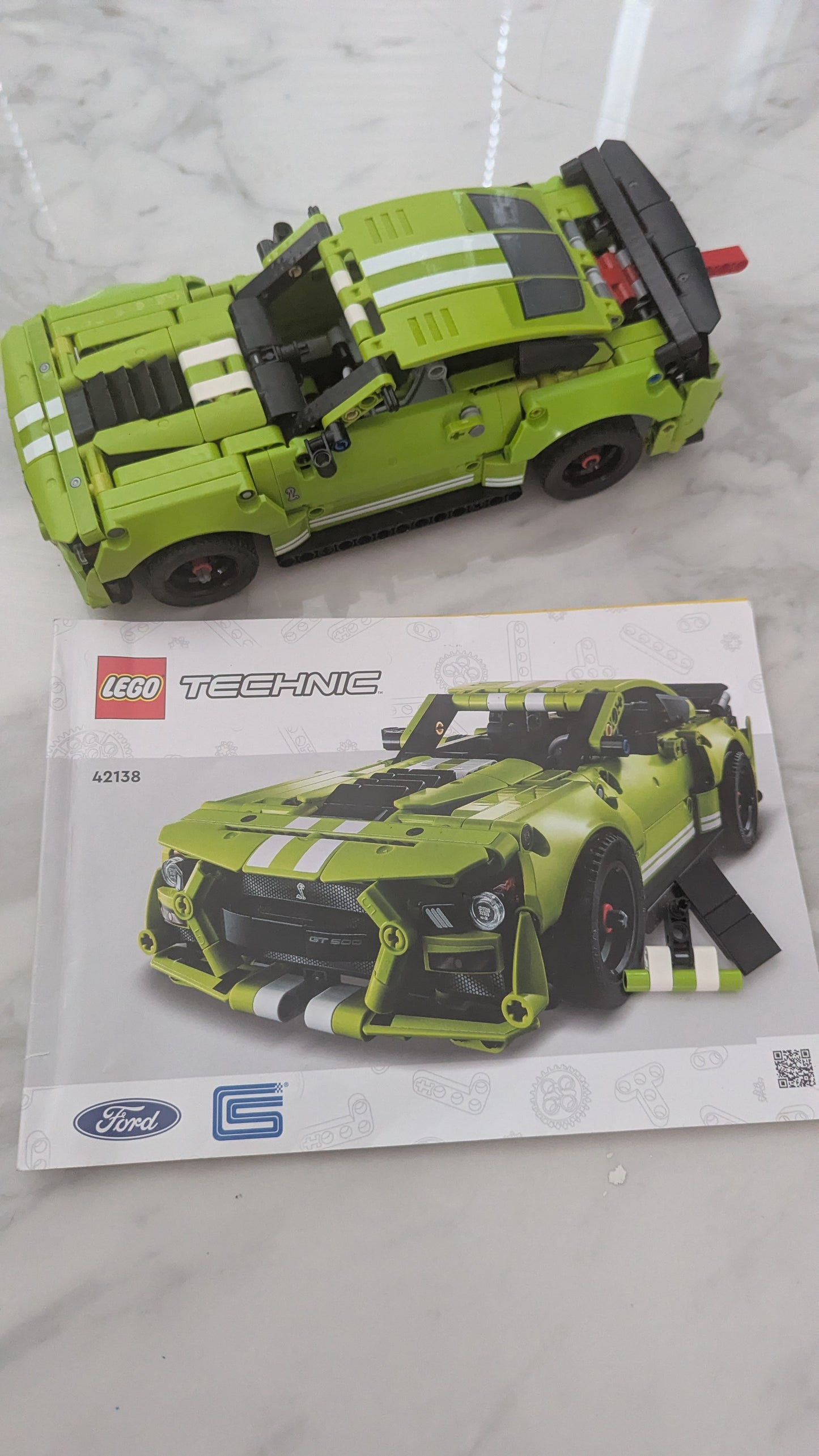 Lego Technic 42138 Ford Mustang Shelby GT500