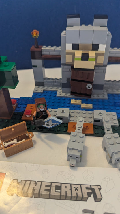 Lego Minecraft 21261 The Wolf Stronghold