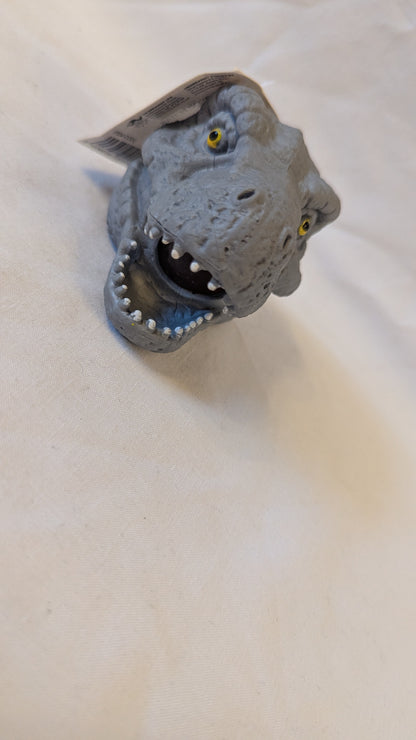 Grey Squishy Dinosaur Head